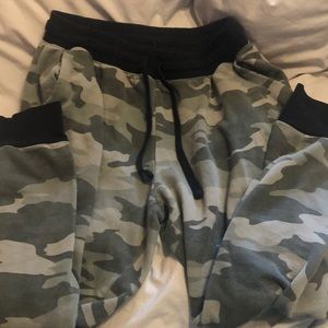 Camo sweatpants